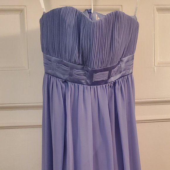 Mon Cheri Bridesmaid Dress Size 6 Mauve - Picture 4 of 4